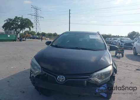 2015 Toyota Corolla Le z USA, uszkodzony, nr VIN 2T1BURHE6FC340737